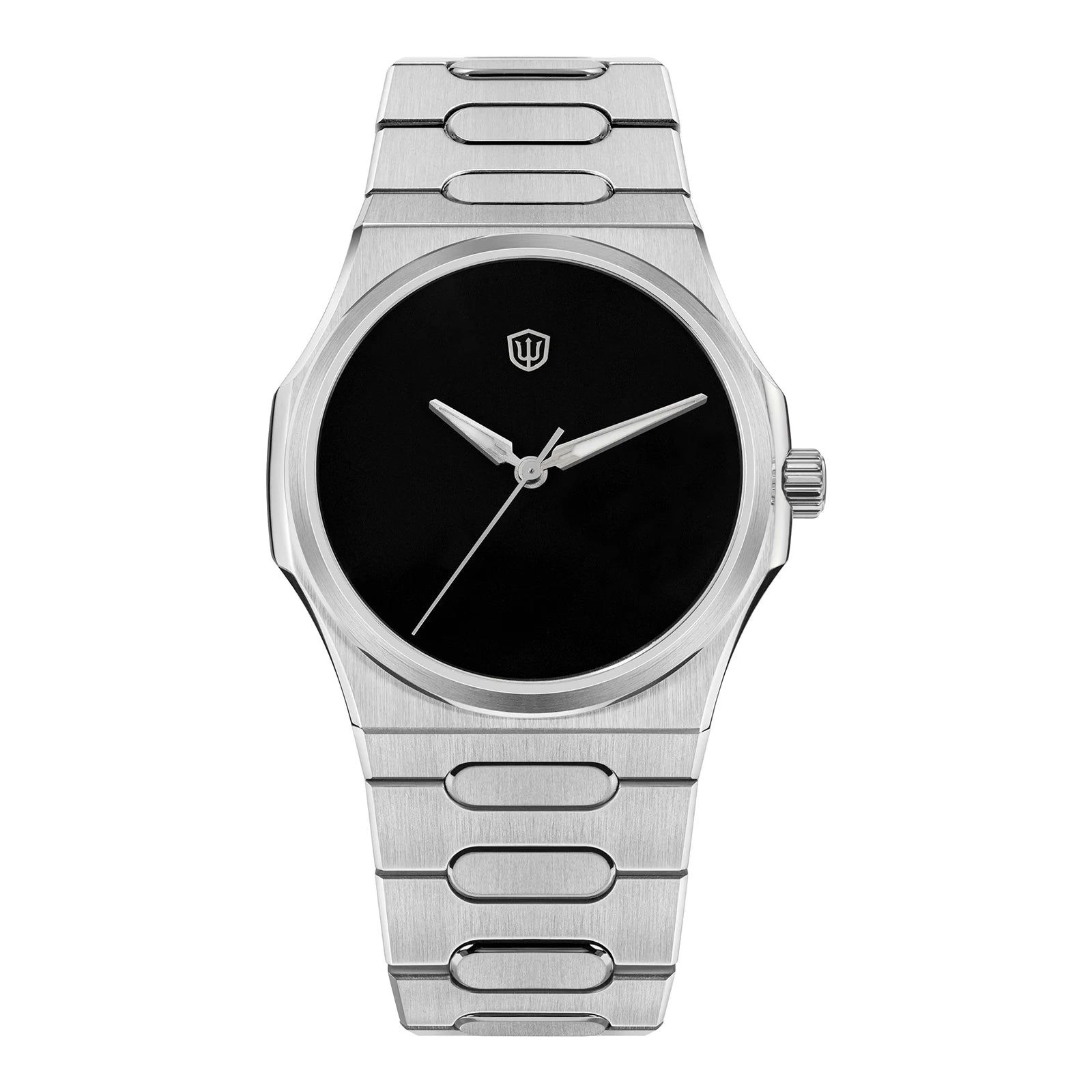 Watchdives Premier WD0016B Men Watch Square-Block Faceted Dial Original Design Luxury Watches VH31 Sweep Second Quartz Movement