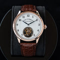 Sugess Genuine Tourbillon Business Men Watch Original ST8000 Movement Luxury Skeleton Mechanical Watches Sapphire Wristwatches