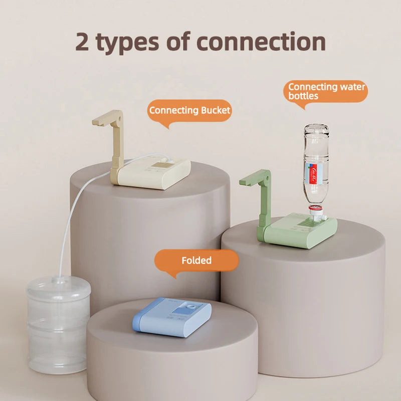 3S Instant Hot Water Heating Dispenser Portable Folding Travel Desktop Heater Pump Gallon Drinking Bottle Boiler Electric Kettle