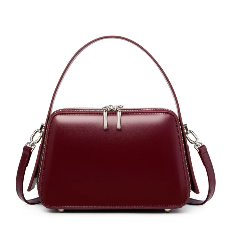 YANATARI underarm cowhide Genuine leather handbags women vintage shoulder bag female crossbody bags luxury high quality 2026