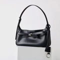 2026 Belt Buckle Tote Bags For Women Cowhide Luxury Designer Hot Hobo Bags INS Fashion Street Rectangular Ring Padlock Handbags