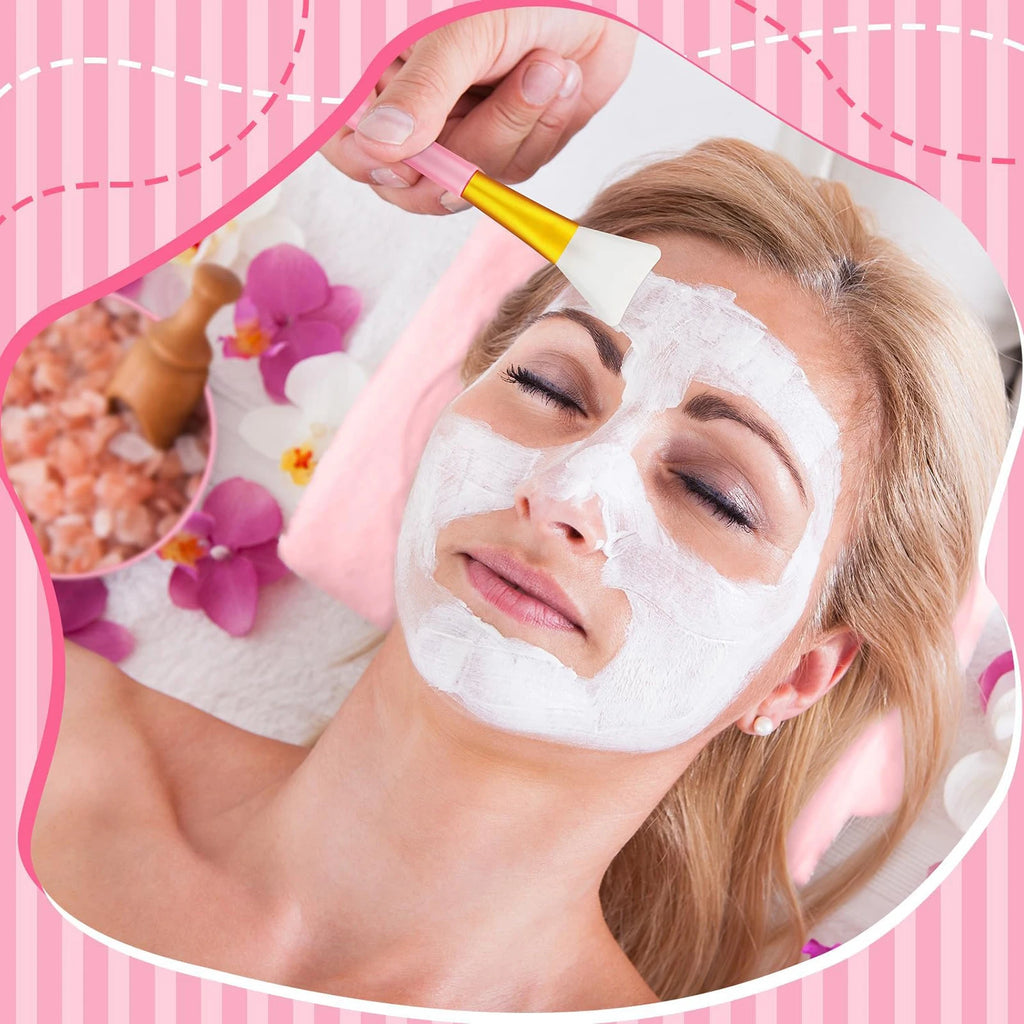6-18 Sets Kids Pink Spa Party Supplies for Girls Makeup Sleepover Kit Spa Birthday Party Favors Supplies Gift for Children