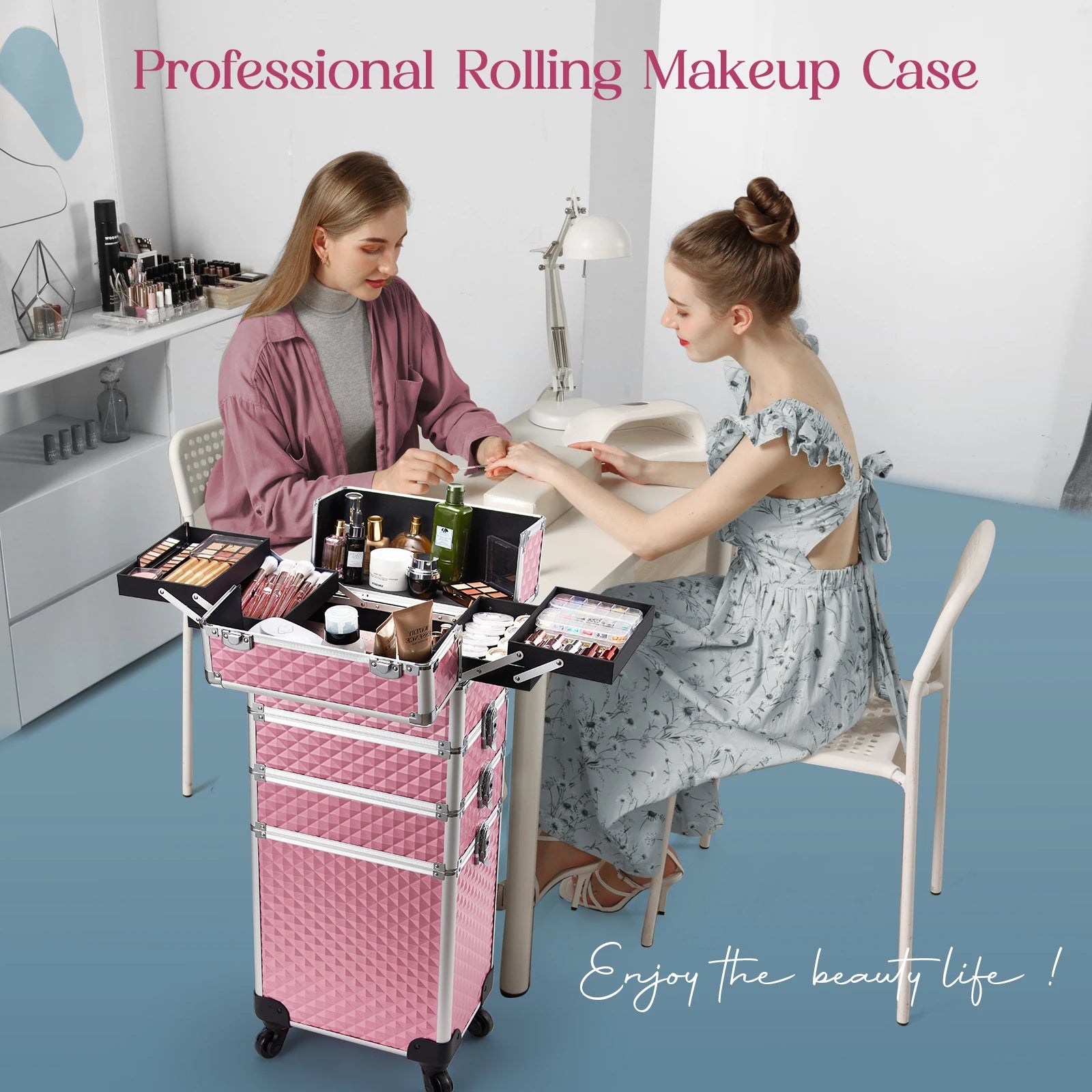 Makeup Trolley Case