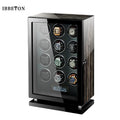 Luxury Automatic Watch Winder 2 4 6 9 12 24 Watches with Mabuchi Motor LCD Touch Screen and Remote Control Watch Storage Box