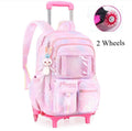 School Rolling backpack Bags school wheeled backpack for girls  kids School trolley bag for girls school bag wheels for girls
