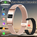 2026 New Fitness Tracker Smart Bracelet Men Women IPX8 Waterproof Heart Rate Sleep Monitoring Outdoor Sport Pedometer Smartwatch