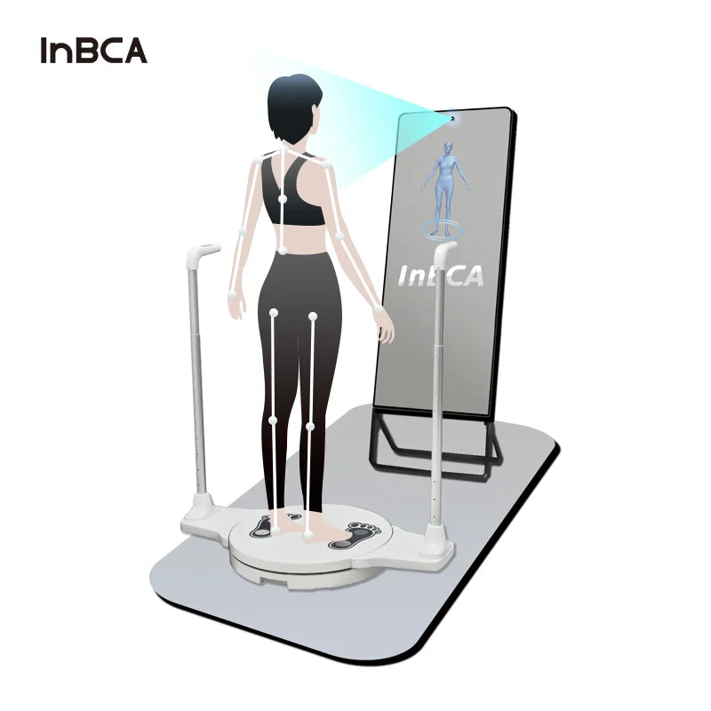 32 Inch Magic Mirror Body Sport Gym Smart Fitness Mirror Body Composition Analyse