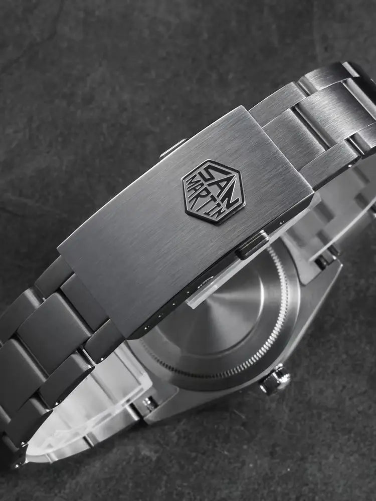 San Martin 36mm Explore Mechanical Watch For Men Watches Relogio Automático Sapphire Sport Snowflake Luminous 10Bar SN0021B-3