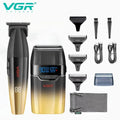 VGR Hair Trimmer Professional Shaver Adjustable Hair Clippers Cordless Hair Cut Machine Metal Trimmer for Men V-003 V-906 V-308