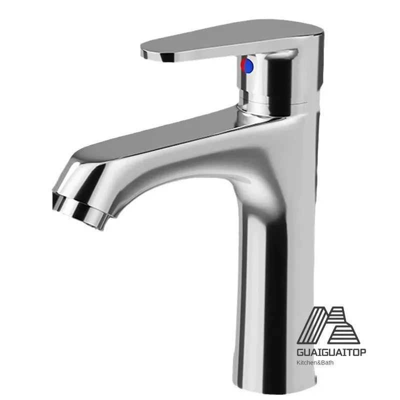 Bathroom Faucet Hot and Cold Water Outlet Bathroom Sink Faucet Water Outlet Washbasin Faucet Tap Bathroom Faucets Bags