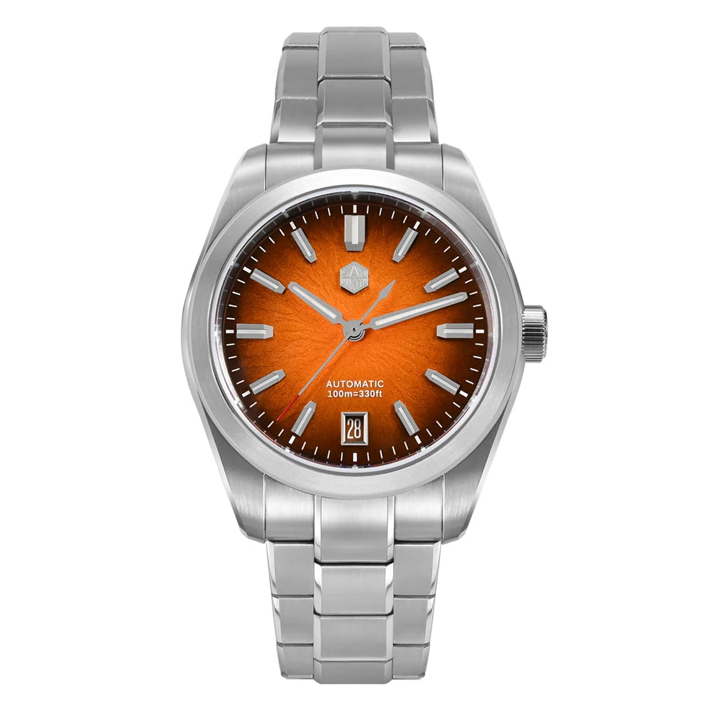 San Martin 36/39/42mm JianZhan Watches For Men GADA Miyota 9015 Automatic Wristwatch BGW-X1 Swim Waterproof Relojes SN0144GS/X/L