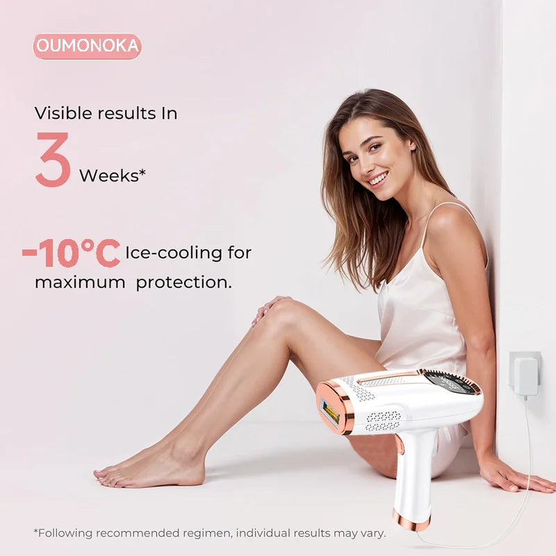 Permanent Laser Hair Removal Women's Depilators Facial Shaving Hair Cutting Machine Men's Razor Shaver Mower IPL Laser Epilator