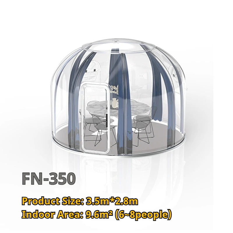 Bubble Tent Transparent Starry Sky Igloo Dome for Camping Waterproof PC Material Perfect for Family Adventures&Stargazing Nights
