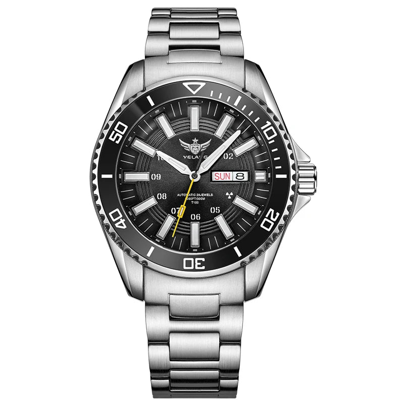 YELANG V1032S 44MM NH35/NH36 Automatic Mechanical Man Watches 30ATM 300m Waterproof Dive Watches for Man Luminous Sapphire Reloj