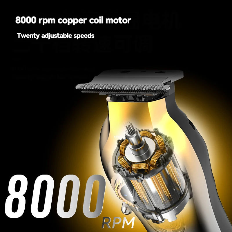 Kemei KM-1677 Baber Electric Hair Trimmer Hair Clipper Professional Hair Cutting Machine For Men Men Gift