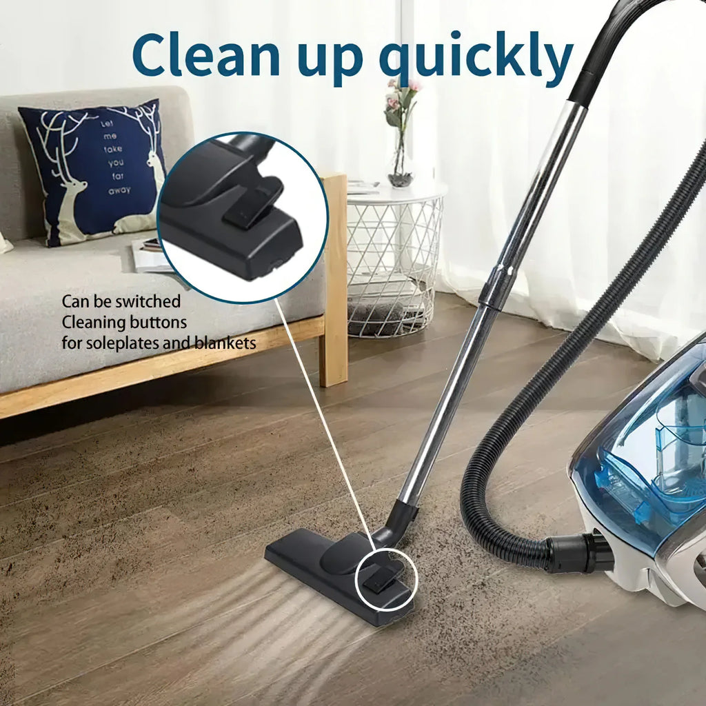 2800W 15000PA Bagless Canister Vacuum Cleaner,  Multi-Cyclonic Filtration, Corded for Hard Floors/Carpets/Pet Hair
