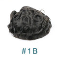 100% Human Hair Ombre Honey Brown Men's Wig Capillary Prosthesis System Natural Hairline Durable Thin Skin Base Man Toupee