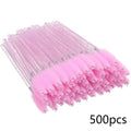 500PCS Eyelashes Brushes Wholesaler Disposable Lip Brush Set For Eyelash Extension Mascara Eyebrow Wands Applicator Makeup Tool