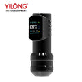 Large Color Screen Digital Display YILONG Wireless Tattoo Pen New Permanent Makeup Tattoo Machine with 1500MAH Power Tattoo Gun