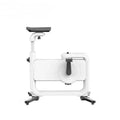 Foldable Magnetic Exercise Bike Quiet Indoor Cycling Bike Home Office Fitness Weight Loss Cardio Workout Station