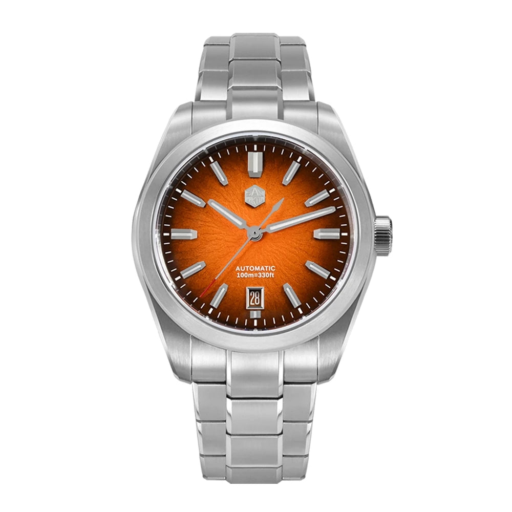 San Martin 36/39/42mm JianZhan Watches For Men GADA Miyota 9015 Automatic Wristwatch BGW-X1 Swim Waterproof Relojes SN0144GS/X/L