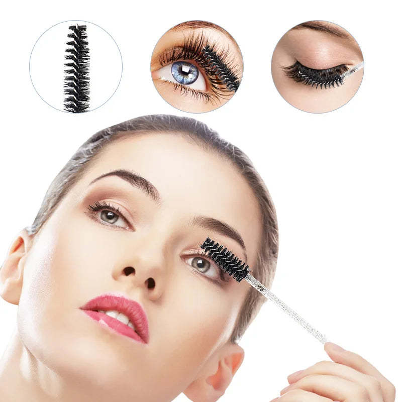 500PCS Eyelashes Brushes Wholesaler Disposable Lip Brush Set For Eyelash Extension Mascara Eyebrow Wands Applicator Makeup Tool