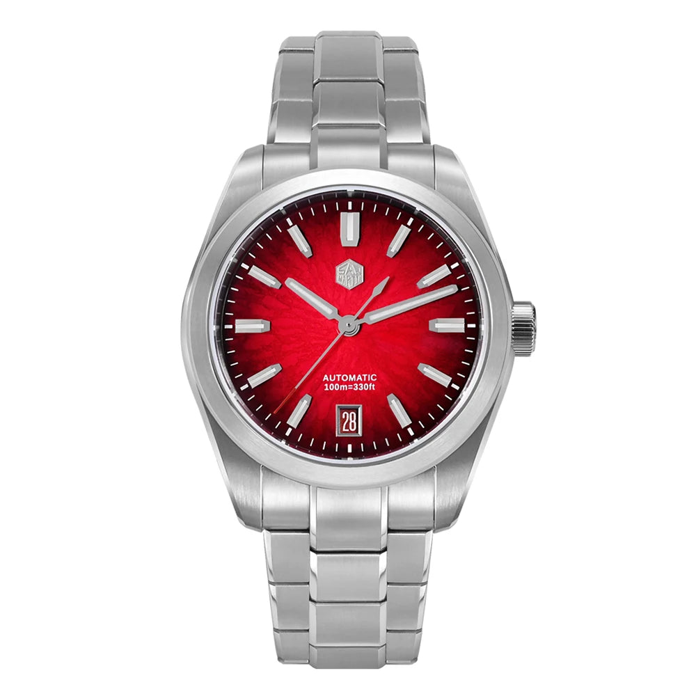 San Martin 36/39/42mm JianZhan Watches For Men GADA Miyota 9015 Automatic Wristwatch BGW-X1 Swim Waterproof Relojes SN0144GS/X/L