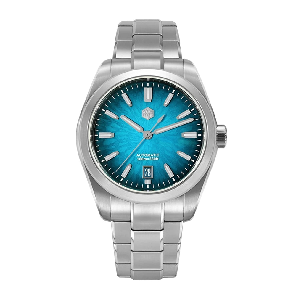San Martin 36/39/42mm JianZhan Watches For Men GADA Miyota 9015 Automatic Wristwatch BGW-X1 Swim Waterproof Relojes SN0144GS/X/L