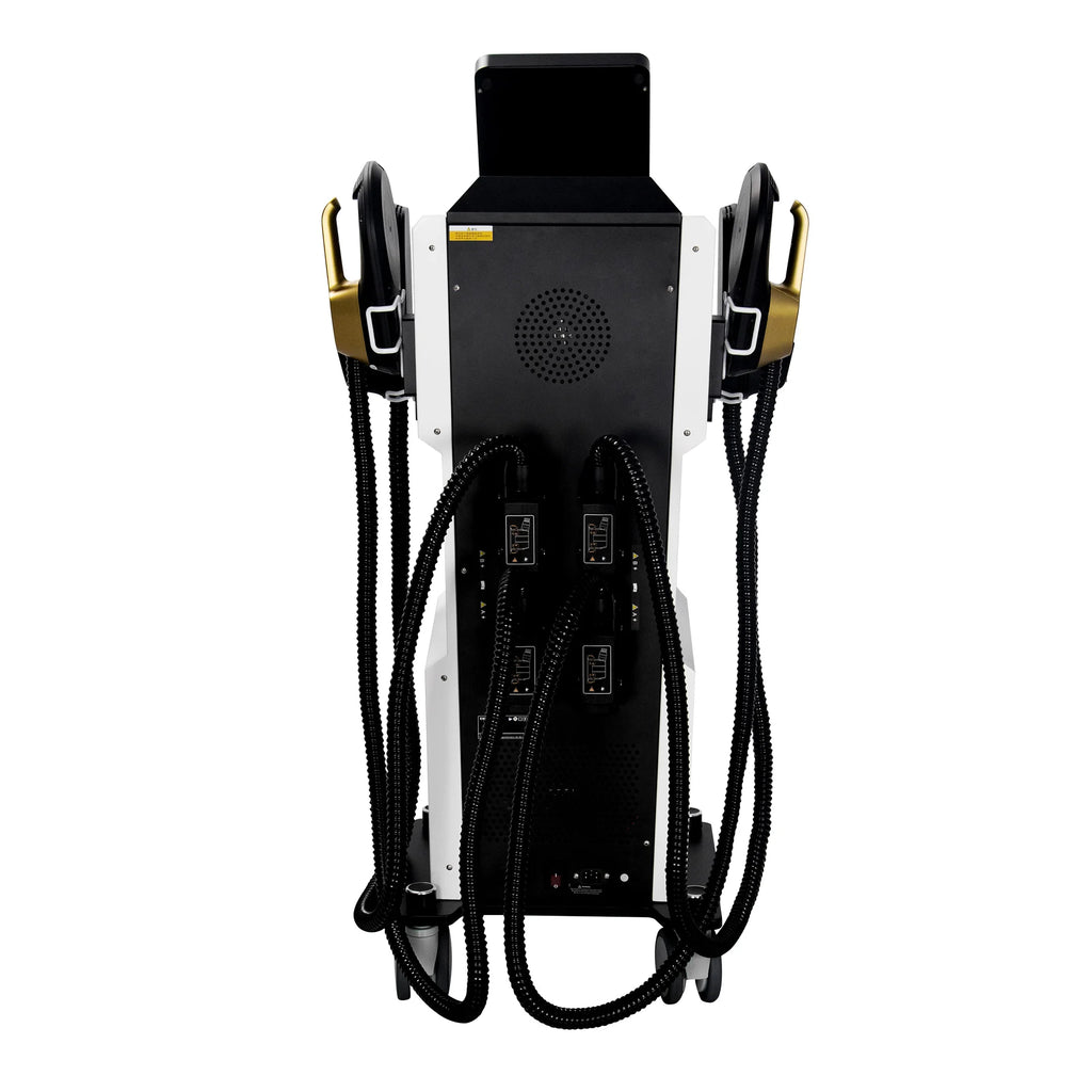 6500W RF 15T 200HZ Myoslim Body Shaping Machine Muscle Growth Fat Burn High-Intensity Electromagnetic Stimulator