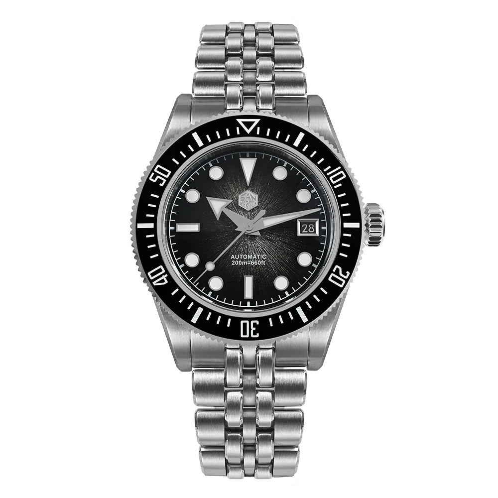 San Martin 40mm Men Diver Watches Original Design High-end Luxury Man Watch Miyota 9015 Automatic Mechanical Waterproof 20Bar