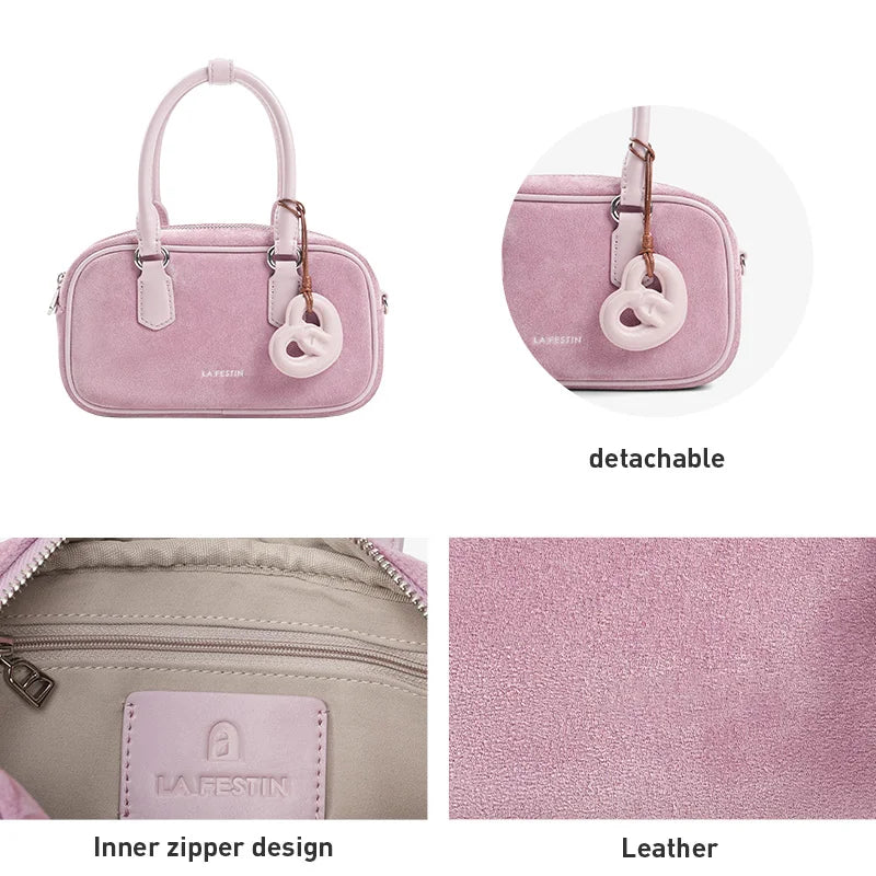 LA FESTIN Original Brand Women's bag 2025 New Shoulder Bags Fashion Hand Bag Ladies Leather Crossbody Bag Luxury Designer Bags