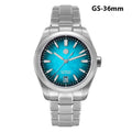 San Martin New 36mm Men Watch Miyota 9015 Chinese Original Design JianZhan Gada Mechanical Watches Waterproof Luminous SN0144