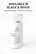 CAFOVO G848C Household Coffee Bean Grinder 48mm Stainless steel Conical Burr Stepless Adjustment for Espresso and Filter Mill