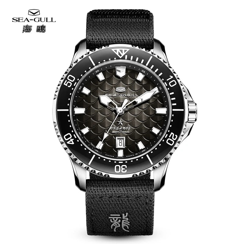 Seagull Ocean Series Man Watch King of the Dragon Automatic Mechanical Watch 300M Waterproof Watches for Man Diving Watch 1216