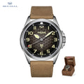Seagull 43MM Men's Watch Automatic Mechanical Watches Luxury Top Brand Unique Rabbit Print Sapphire 100M Waterproof Clock 6153