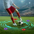 RTSHE-Agility Training Basketball Fitness Wireless Ball Control Reaction Pace Ability Lamp Football Reaction Training Lamp Arm