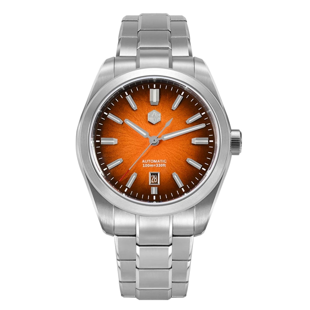 San Martin 36/39/42mm JianZhan Watches For Men GADA Miyota 9015 Automatic Wristwatch BGW-X1 Swim Waterproof Relojes SN0144GS/X/L