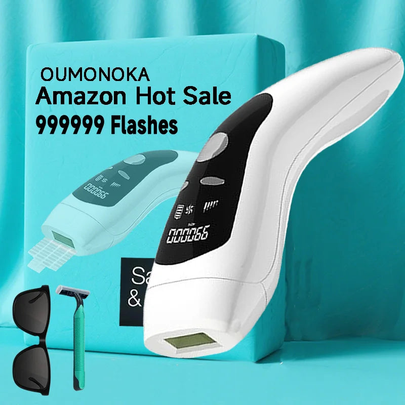 Permanent Laser Hair Removal Women's Depilators Facial Shaving Hair Cutting Machine Men's Razor Shaver Mower IPL Laser Epilator