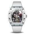BONEST GATTI 2025 New Men Automatic Watches Carbon Fiber Mechanical Wristwatch Sapphire Glass Water Resistant Clock Gift for Men