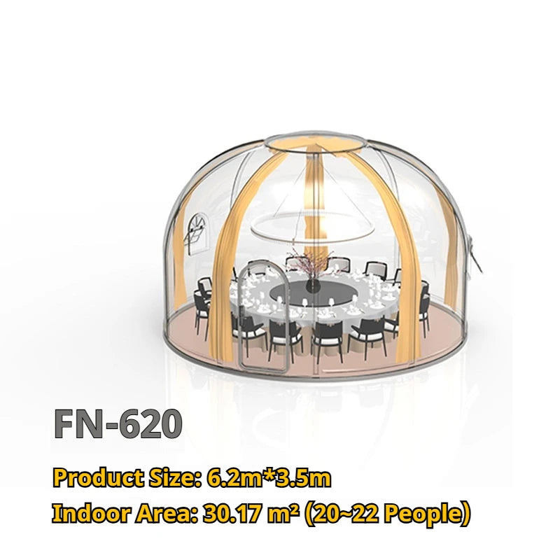 Bubble Tent Transparent Starry Sky Igloo Dome for Camping Waterproof PC Material Perfect for Family Adventures&Stargazing Nights