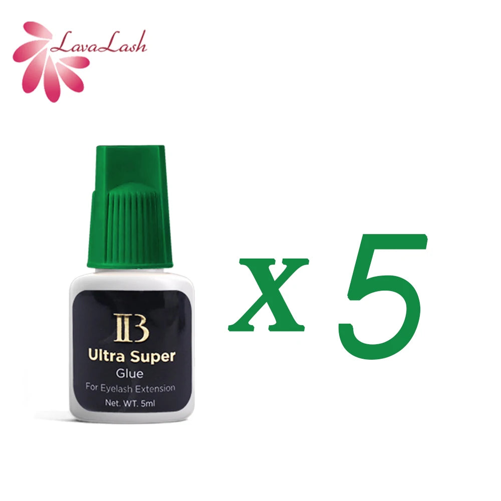 5ml korea IB Ultra super Glue for Eyelash Extensions Fast Black False Lashes Adhesive Strong Glue Makeup Tool