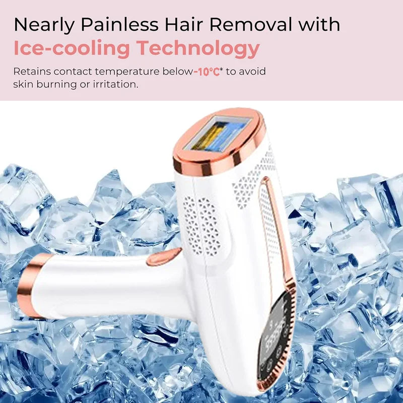 Permanent Laser Hair Removal Women's Depilators Facial Shaving Hair Cutting Machine Men's Razor Shaver Mower IPL Laser Epilator