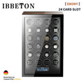 Luxury Automatic Watch Winder 24 Watches with Mabuchi Motor LCD Touch Screen and Remote Control Watch Storage Box