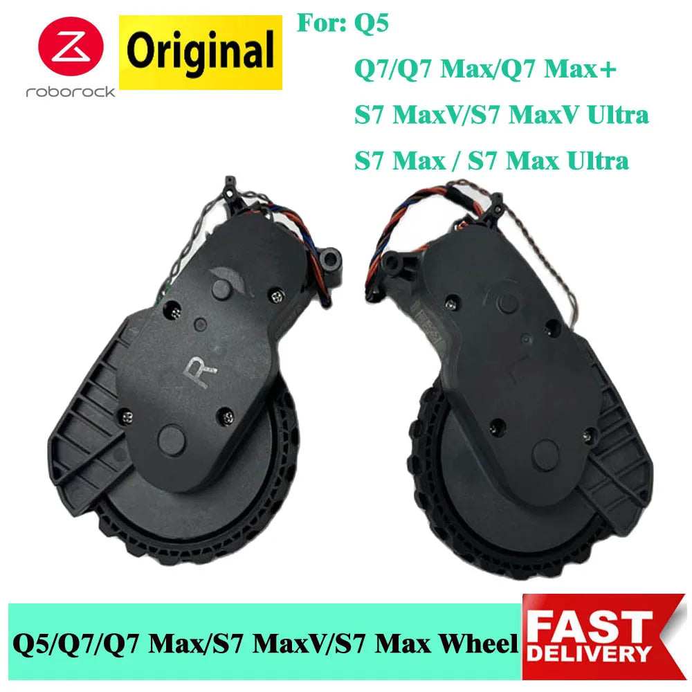 Original Roborock S7 MaxV Ultra Wheel Q5/Q7/S7MaxV/S7 Max Ultra/Q Revo/Q revo MaxV/Q7 Max robot Walking Wheels Spare Parts