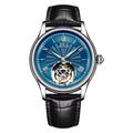 AESOP Real Tourbillon Mechanical Watches Limited Edition Luxury Men Manual Winding Movement Leather/Stainless Steel Wristwatches