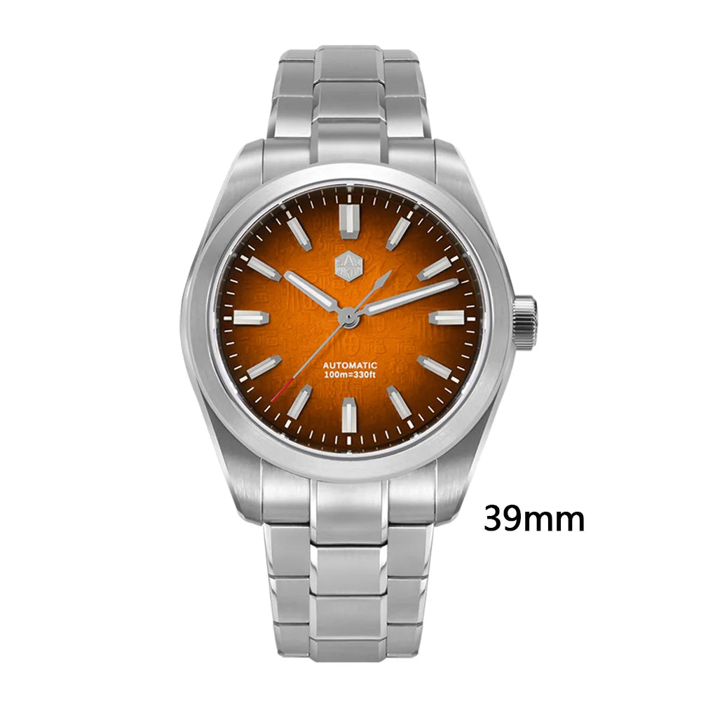 San Martin 36mm 39mm 42mm SN0144 JianZhan Gada Watch Miyota 9015 Original Design Chinese Dress Men Automatic Mechanical Watches