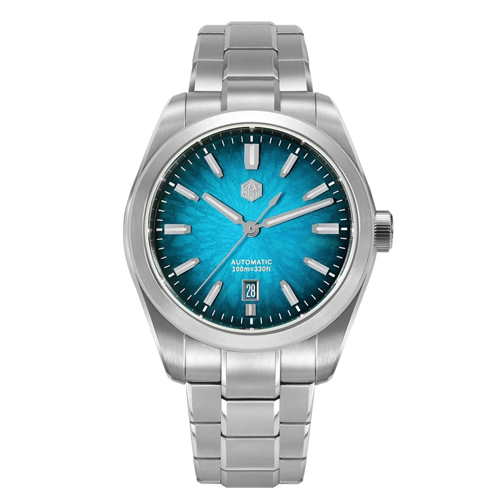 San Martin 36/39/42mm JianZhan Watches For Men GADA Miyota 9015 Automatic Wristwatch BGW-X1 Swim Waterproof Relojes SN0144GS/X/L