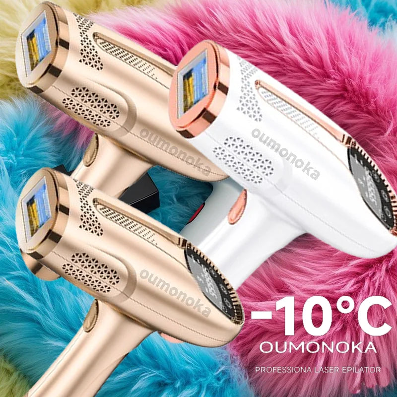 Permanent Laser Hair Removal Women's Depilators Facial Shaving Hair Cutting Machine Men's Razor Shaver Mower IPL Laser Epilator