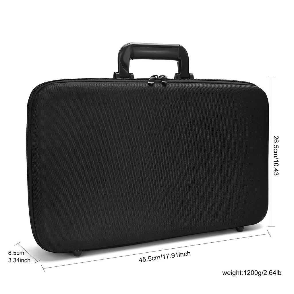 Hair Styling Travel Tool Makeup Bag Barber Large Hairdresser Handbag Professional Salon Hair Cutting Grooming Kit Storage Bag