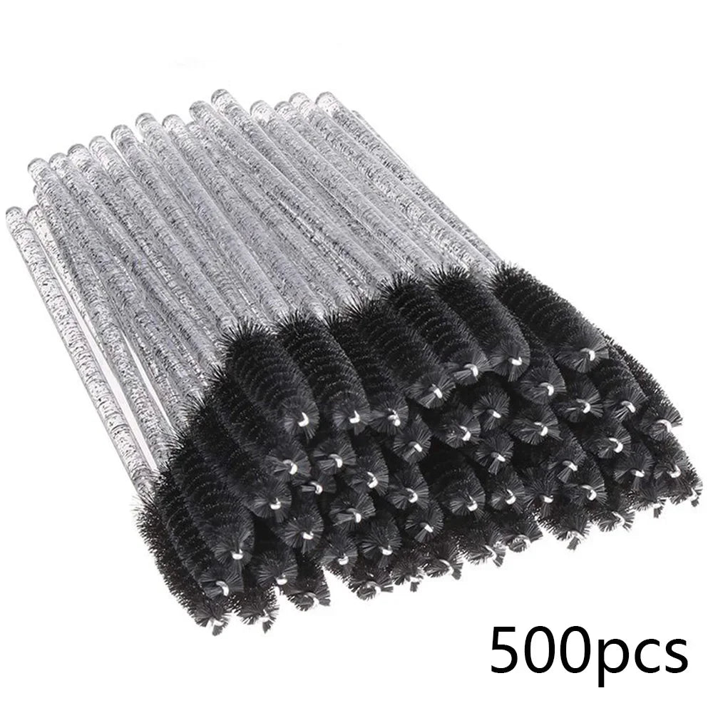 500PCS Eyelashes Brushes Wholesaler Disposable Lip Brush Set For Eyelash Extension Mascara Eyebrow Wands Applicator Makeup Tool